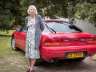 87 year old woman with nissan 200sx 14