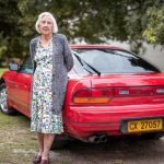 87 year old woman with nissan 200sx 14
