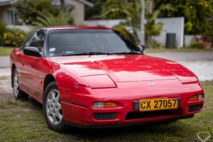 87 year old woman with nissan 200sx