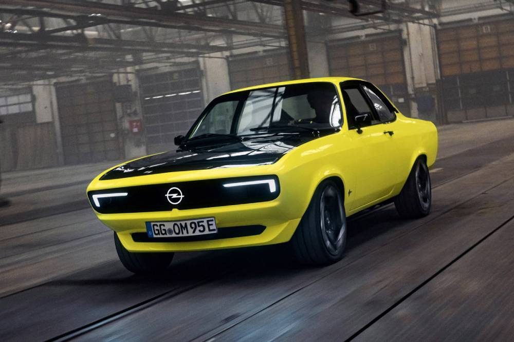 Ταξίδι στο χρόνο με το νέο Opel Manta GSe Elektromod
