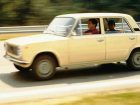 ayrton senna driving a lada 2101