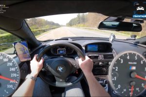 bmw m6 v10 autobahn