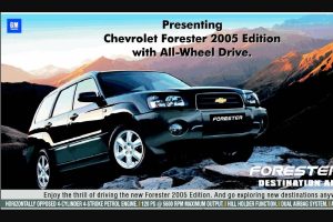 chevrolet forester