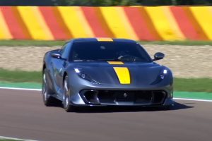 ferrari 812 competizione on track 2