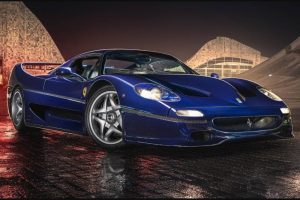 ferrari f50 blue