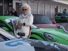 grandma in porsche 911 gt3 rs at monza