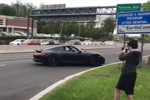 porsche 911 burnout fail