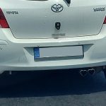 yaris love exhaust tips 2