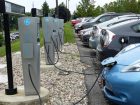 electric cars charging