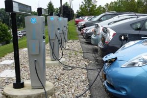 electric cars charging