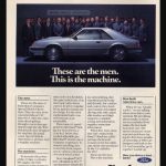 ford mustang svo commercial