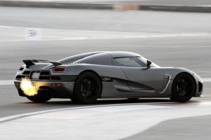 koenigsegg agera rs exhaust flames