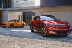 mustang mach-e and mustang gt