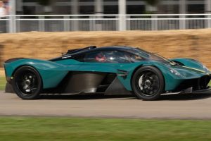 aston martin valkyrie fly by