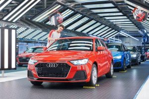 audi a1 assembly line