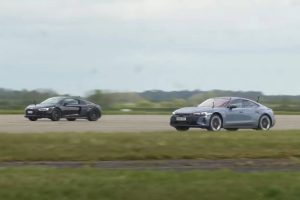 audi rs e-tron gt vs r8