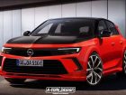 opel astra gsi rendering