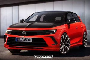 opel astra gsi rendering