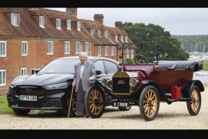 101 year old drives mustang mach e 2