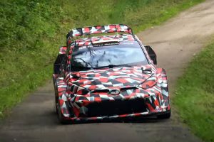 2022 toyota yaris wrc testing 2