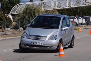 mercedes a-class moose test present day