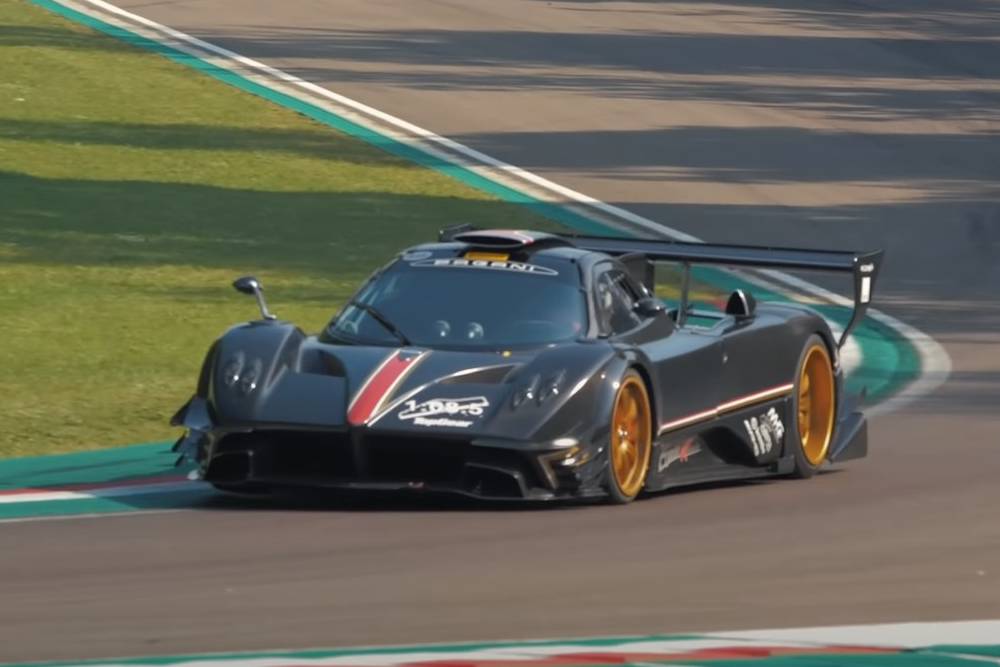 Κολασμένο Pagani Zonda R στην Ίμολα (+video)