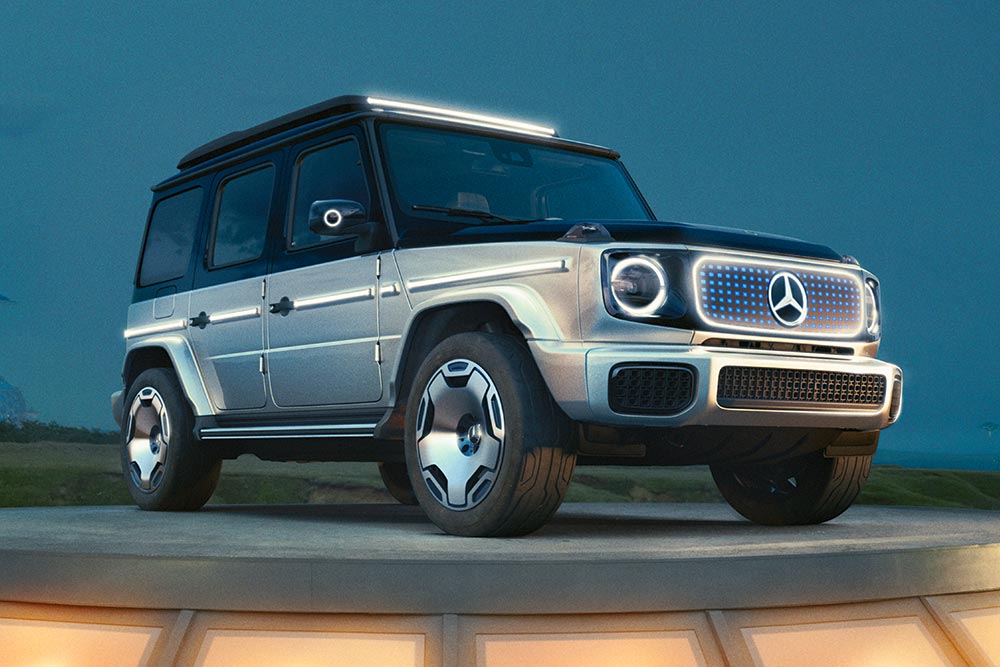 Νέα Mercedes Concept EQG: Η ηλεκτρική G-Class!(+video)