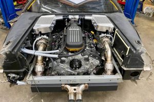 delorean kia stinger v6 600hp 4