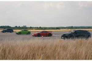 golf r vs tt rs vs cayman gt4 vs urus