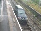 man imprisoned for driving on train rails