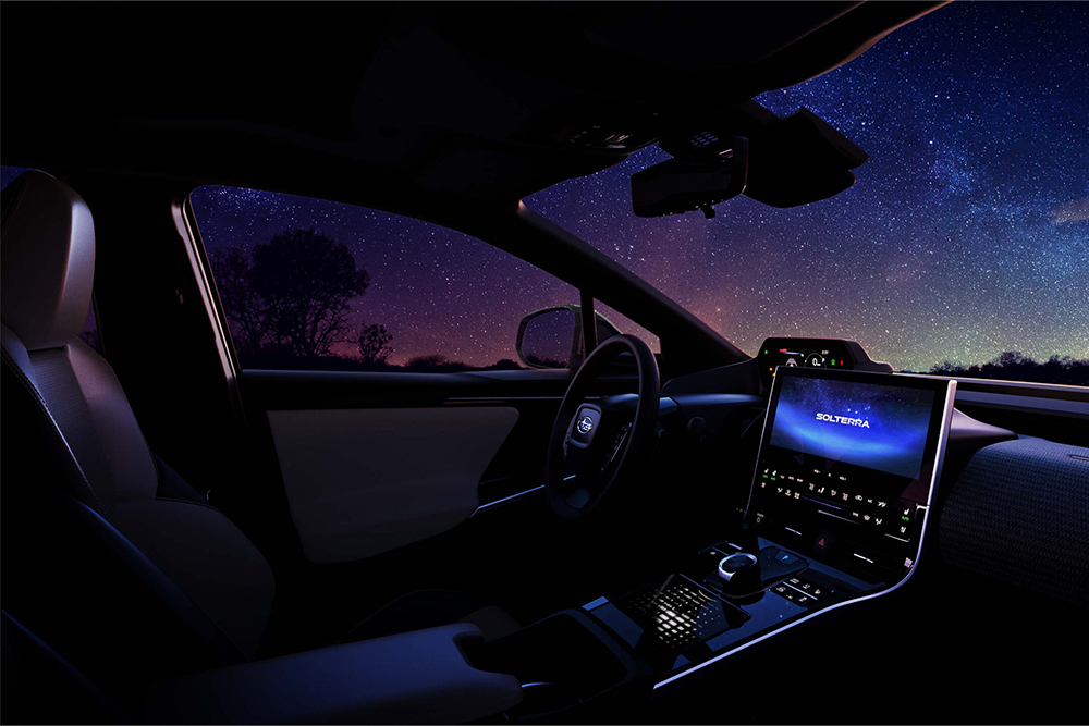 Συγκλονιστικό το εσωτερικό του Subaru Solterra!