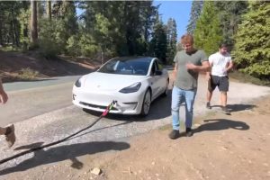 tesla towing regenerative energy