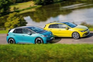 vw golf vs id3