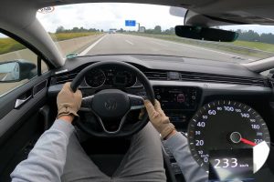 vw passat wagon top speed