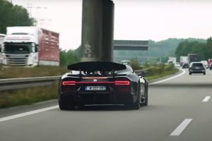 bugatti chiron ss autobahn run