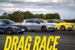 cupra leon vs vw golf gti 45 vs renault megane rs trophy