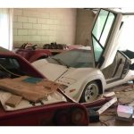 grandma stashed countach and ferrari