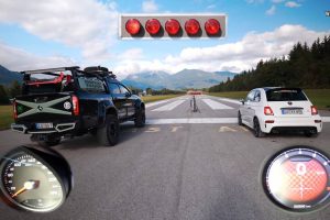 mercedes x-class vs abarth 695 02