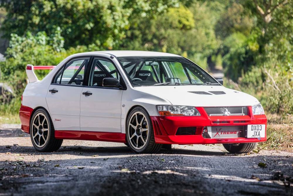 Εξτρεμιστής Mitsubishi Lancer Evo 7 460 ίππων