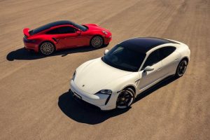 porsche taycan vs 911