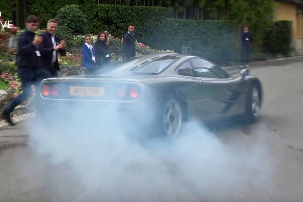 Ρίσκο εκατομμυρίων η γλίστρα με McLaren F1 (+video)