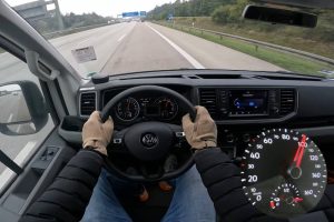 vw e-crafter top speed run