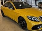 Mercedes S65 AMG Yellow