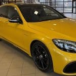 Mercedes S65 AMG Yellow