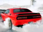 dodge challenger hellcat burnout