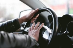 honking at traffic light