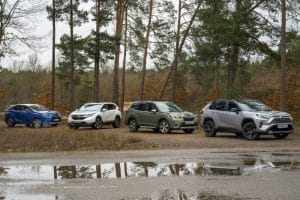 japanese hybrid suvs