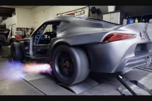 toyota supra v10 f1 dyno