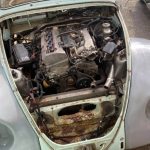 wrecked honda s2000 lives on as vw beetle 05