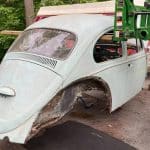 wrecked honda s2000 lives on as vw beetle 07